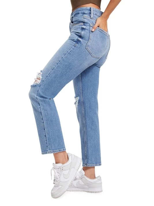 GOOD AMERICAN Good '90s Cropped Icon Jeans 5 GOOD AMERICAN Good '90s Cropped Icon Jeans - Image 5