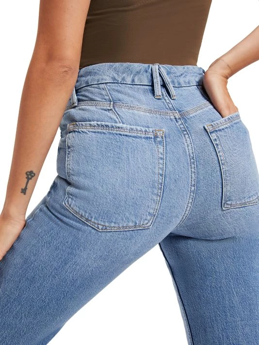 GOOD AMERICAN Good '90s Cropped Icon Jeans 10 GOOD AMERICAN Good '90s Cropped Icon Jeans - Image 10