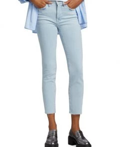 GOOD AMERICAN Good Legs Slim-Leg Ankle-Crop Jeans -GOOD AMERICAN Sales unnamed file 346