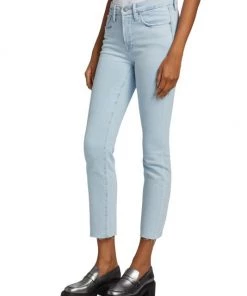 GOOD AMERICAN Good Legs Slim-Leg Ankle-Crop Jeans -GOOD AMERICAN Sales unnamed file 347