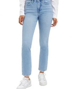 GOOD AMERICAN Good Straight Frayed Jeans -GOOD AMERICAN Sales unnamed file 359