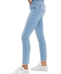 GOOD AMERICAN Good Straight Frayed Jeans -GOOD AMERICAN Sales unnamed file 360