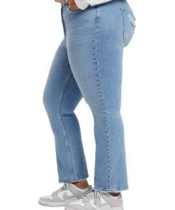 GOOD AMERICAN Good Straight Frayed Jeans -GOOD AMERICAN Sales unnamed file 364