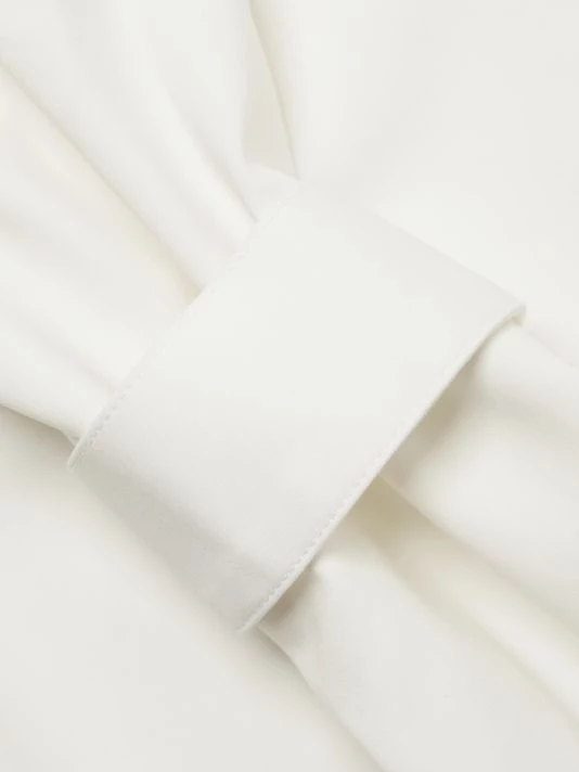 GOOD AMERICAN High-Low Poplin Shirt 11 GOOD AMERICAN High-Low Poplin Shirt - Image 11