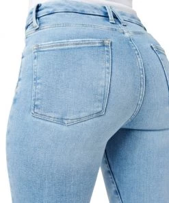 GOOD AMERICAN Good Legs Chewed Hem Skinny Jeans -GOOD AMERICAN Sales unnamed file 419