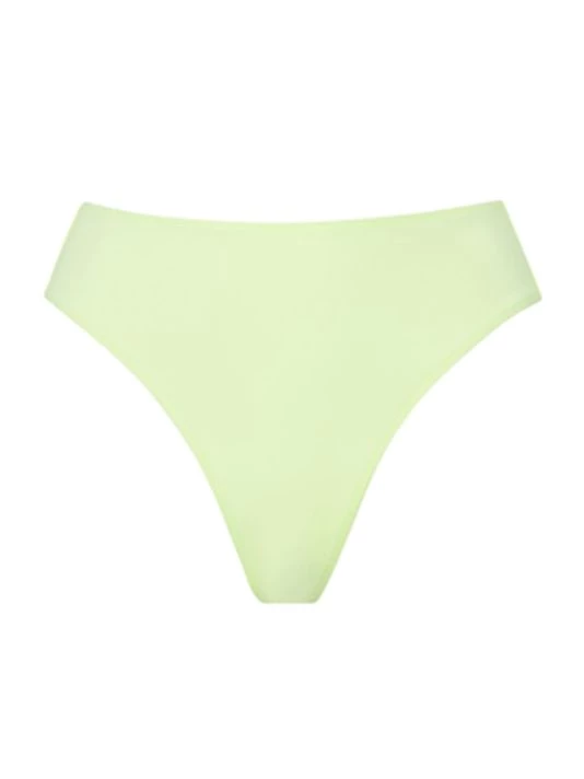 GOOD AMERICAN Good Waist Bikini Bottom Key Lime 3 GOOD AMERICAN Good Waist Bikini Bottom Key Lime - Image 3