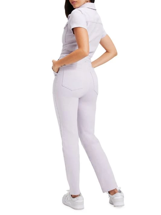 GOOD AMERICAN Fit For Success Denim Jumpsuit 5 GOOD AMERICAN Fit For Success Denim Jumpsuit - Image 5
