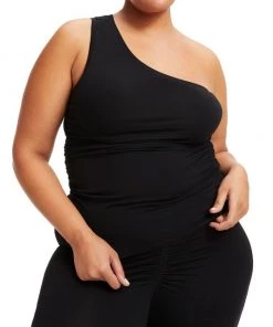 GOOD AMERICAN Ruched One-Shoulder Top 15 GOOD AMERICAN Ruched One-Shoulder Top -GOOD AMERICAN Sales unnamed file 464