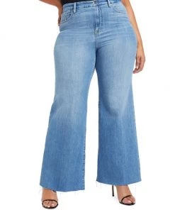 GOOD AMERICAN Good Waist Palazzo Jeans -GOOD AMERICAN Sales unnamed file 473