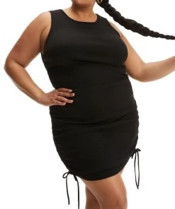 GOOD AMERICAN Ruched Tank Minidress -GOOD AMERICAN Sales unnamed file 498