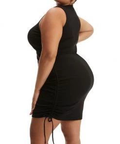 GOOD AMERICAN Ruched Tank Minidress -GOOD AMERICAN Sales unnamed file 499