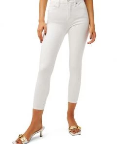 GOOD AMERICAN Good High-Rise Stretch Sculpting Crop Jeans -GOOD AMERICAN Sales unnamed file 508
