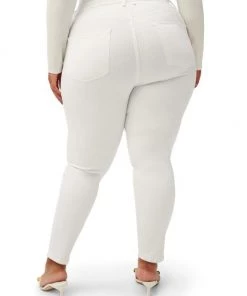 GOOD AMERICAN Good High-Rise Stretch Sculpting Crop Jeans -GOOD AMERICAN Sales unnamed file 513