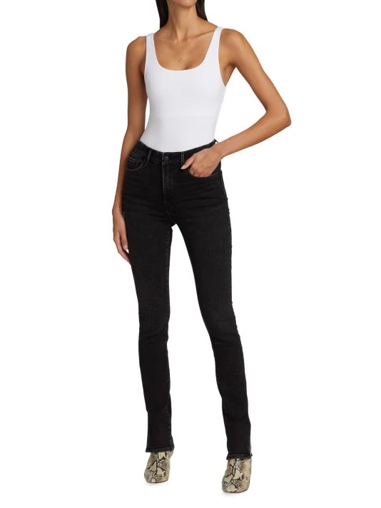 GOOD AMERICAN The Modern Tank Bodysuit Black 2 GOOD AMERICAN The Modern Tank Bodysuit Black - Image 2