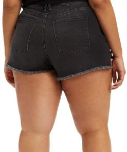 GOOD AMERICAN Good Curve Denim Shorts -GOOD AMERICAN Sales unnamed file 546