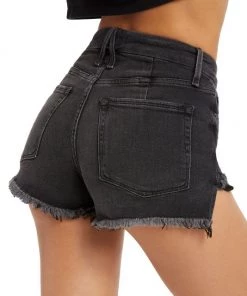 GOOD AMERICAN Good Curve Denim Shorts -GOOD AMERICAN Sales unnamed file 547