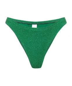 GOOD AMERICAN Sparkle Better Bikini Bottom Summer Green -GOOD AMERICAN Sales unnamed file 559