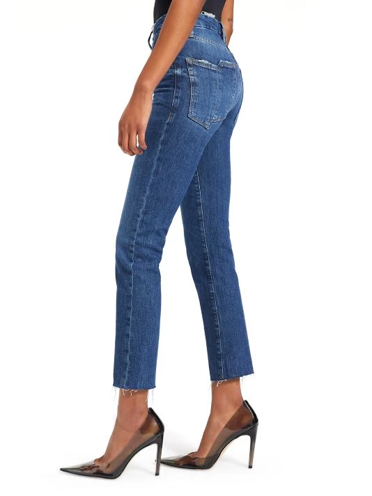 GOOD AMERICAN Split-PocketStraight-Leg Jeans 5 GOOD AMERICAN Split-PocketStraight-Leg Jeans - Image 5