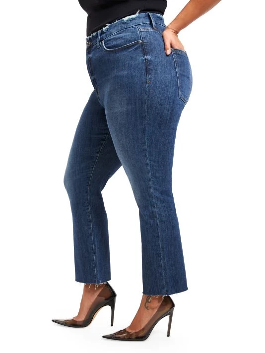 GOOD AMERICAN Split-PocketStraight-Leg Jeans 8 GOOD AMERICAN Split-PocketStraight-Leg Jeans - Image 8