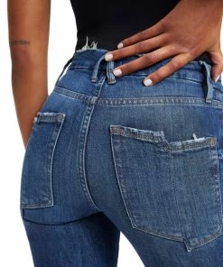 GOOD AMERICAN Split-PocketStraight-Leg Jeans 19 GOOD AMERICAN Split-PocketStraight-Leg Jeans -GOOD AMERICAN Sales unnamed file 574