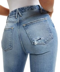 GOOD AMERICAN Good Classic Bootcut Jeans -GOOD AMERICAN Sales unnamed file 584