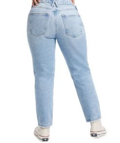 GOOD AMERICAN Good Girlfriend High-Rise Straight-Leg Jeans 18 GOOD AMERICAN Good Girlfriend High-Rise Straight-Leg Jeans -GOOD AMERICAN Sales unnamed file 613