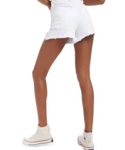 GOOD AMERICAN Bombshell High-Waisted Denim Shorts -GOOD AMERICAN Sales unnamed file 620