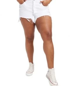 GOOD AMERICAN Bombshell High-Waisted Denim Shorts -GOOD AMERICAN Sales unnamed file 621