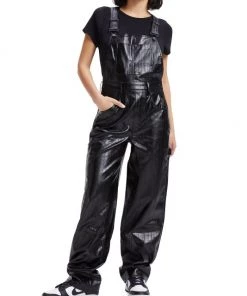 GOOD AMERICAN Better Than Leather Overalls -GOOD AMERICAN Sales unnamed file 681