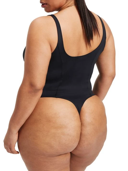 GOOD AMERICAN Scuba U-Neck Corset Bodysuit 8 GOOD AMERICAN Scuba U-Neck Corset Bodysuit - Image 8