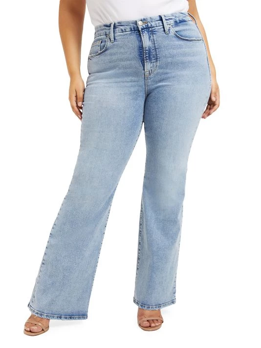 GOOD AMERICAN Good Legs Flared Jeans 8 GOOD AMERICAN Good Legs Flared Jeans - Image 8