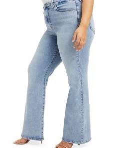 GOOD AMERICAN Good Legs Flared Jeans 18 GOOD AMERICAN Good Legs Flared Jeans -GOOD AMERICAN Sales unnamed file 713