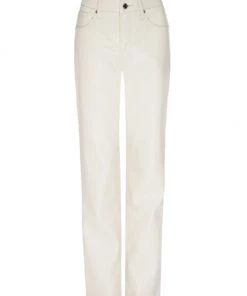 GOOD AMERICAN Better Than Leather Good Icon Straight-Leg Pants