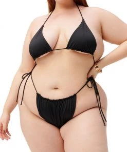 GOOD AMERICAN Matte Tiny Ties Bikini Top -GOOD AMERICAN Sales unnamed file 731