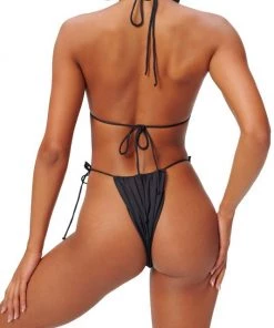 GOOD AMERICAN Matte Tiny Ties Bikini Top -GOOD AMERICAN Sales unnamed file 734