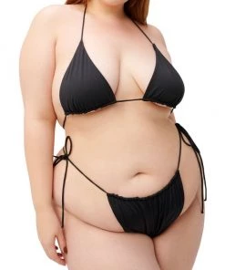 GOOD AMERICAN Matte Tiny Ties Bikini Top -GOOD AMERICAN Sales unnamed file 735