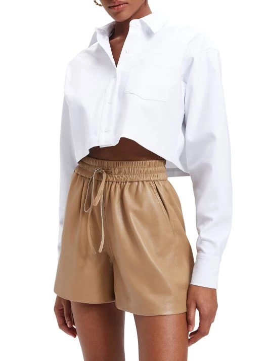 GOOD AMERICAN Boxy Crop Shirt 4 GOOD AMERICAN Boxy Crop Shirt - Image 4