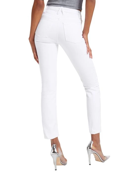 GOOD AMERICAN Good Straight-Leg Raw Jeans 5 GOOD AMERICAN Good Straight-Leg Raw Jeans - Image 5