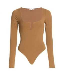 GOOD AMERICAN U-Ring Bodysuit Black