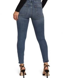 GOOD AMERICAN Good High-Rise Distressed Stretch Sculpting Skinny Jeans 18 GOOD AMERICAN Good High-Rise Distressed Stretch Sculpting Skinny Jeans -GOOD AMERICAN Sales unnamed file 825