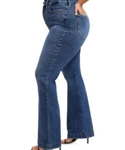 GOOD AMERICAN Good Flared Leg Jeans -GOOD AMERICAN Sales unnamed file 869