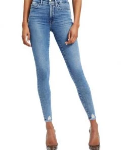 GOOD AMERICAN Good Legs Deep-V High-Rise Jeans 13 GOOD AMERICAN Good Legs Deep-V High-Rise Jeans -GOOD AMERICAN Sales unnamed file 87