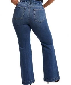 GOOD AMERICAN Good Flared Leg Jeans -GOOD AMERICAN Sales unnamed file 870