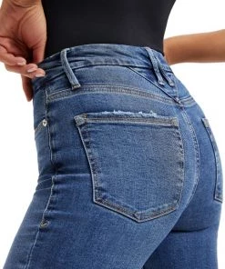 GOOD AMERICAN Good Flared Leg Jeans -GOOD AMERICAN Sales unnamed file 871