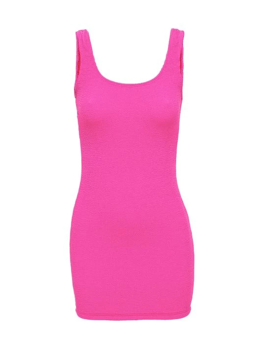 GOOD AMERICAN Always Fits Minidress Orange Cream 3 GOOD AMERICAN Always Fits Minidress Orange Cream - Image 3