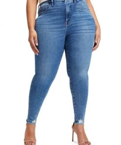 GOOD AMERICAN Good Legs Deep-V High-Rise Jeans 16 GOOD AMERICAN Good Legs Deep-V High-Rise Jeans -GOOD AMERICAN Sales unnamed file 90