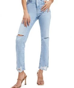 GOOD AMERICAN Good Curve Straight Mid-Rise Jeans 13 GOOD AMERICAN Good Curve Straight Mid-Rise Jeans -GOOD AMERICAN Sales unnamed file 933