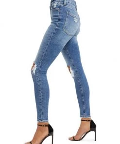 GOOD AMERICAN Good Waist Distressed Jeans -GOOD AMERICAN Sales unnamed file 944