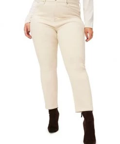 GOOD AMERICAN Good Classic High-Rise Stretch Straight-Leg Jeans -GOOD AMERICAN Sales unnamed file 956