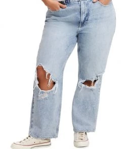 GOOD AMERICAN Good Heritage Distressed Jeans 14 GOOD AMERICAN Good Heritage Distressed Jeans -GOOD AMERICAN Sales unnamed file 978